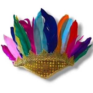 2 NWT Feather Headress